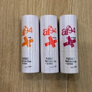 *Brand New Sealed* af94 Playdate Multi-Use Cheek + Lip Color - Set of 3